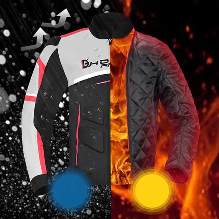 Veste de Moto d'hiver imperméable au froid