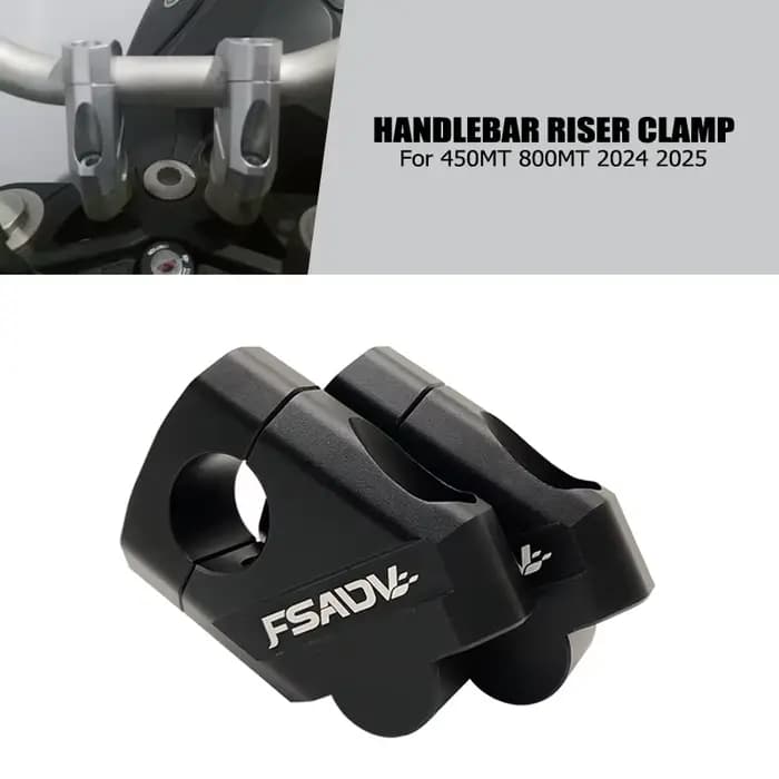 Pour CFMOTO 450MT 800MT 800MT-X 2021-2025 accessoires de moto adaptateur de montage de barre 450 800 MT couvercle de