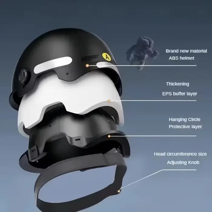 Casque de moto pour homme