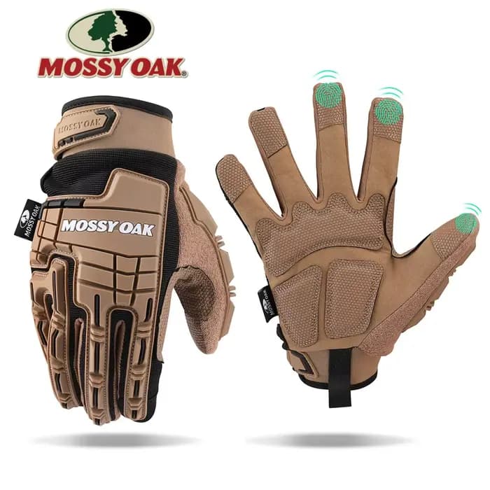 MOSSY OAK-gants militaires pour écran tactile à doigt complet pour hommes