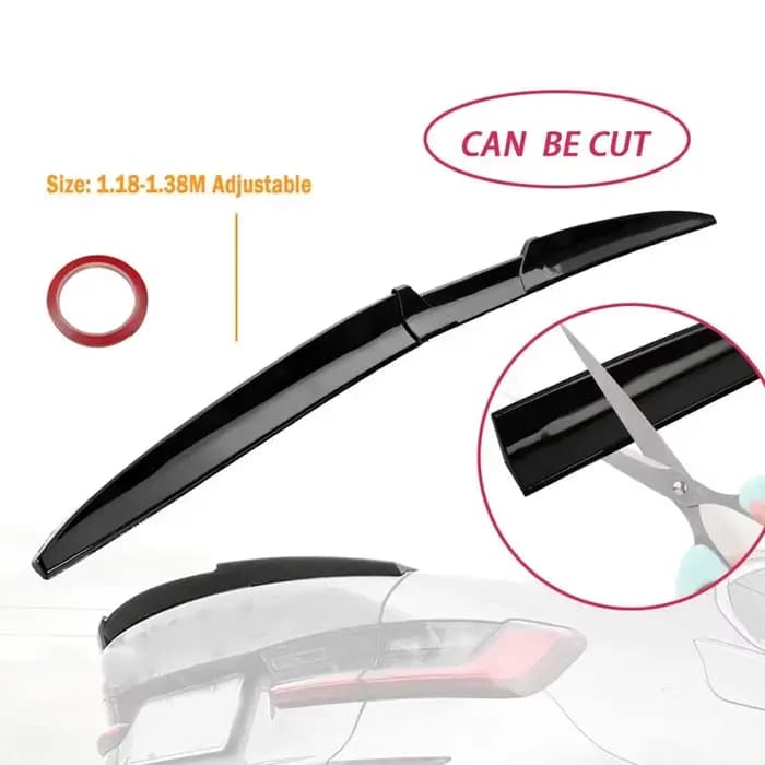 Becquet de toit arrière de voiture, accessoires d'aile arrière de coffre, pour Renault Clio RS Sport 2006 2007 2008 2009 2010 2011 2012