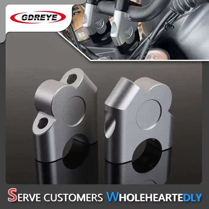 Pour Loncin VOGE 500DS 650DS 500 DS 650 DS accessoires moto guidon Riser montage poignée pince