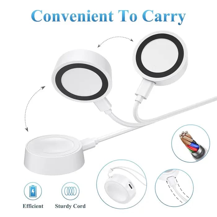 Chargeur USB pour Samsung Galaxy 8/7/6/6 Classic/Watch 5/5 Pro/4/3/Active/2, accessoires pour montre intelligente, chargeur rapide