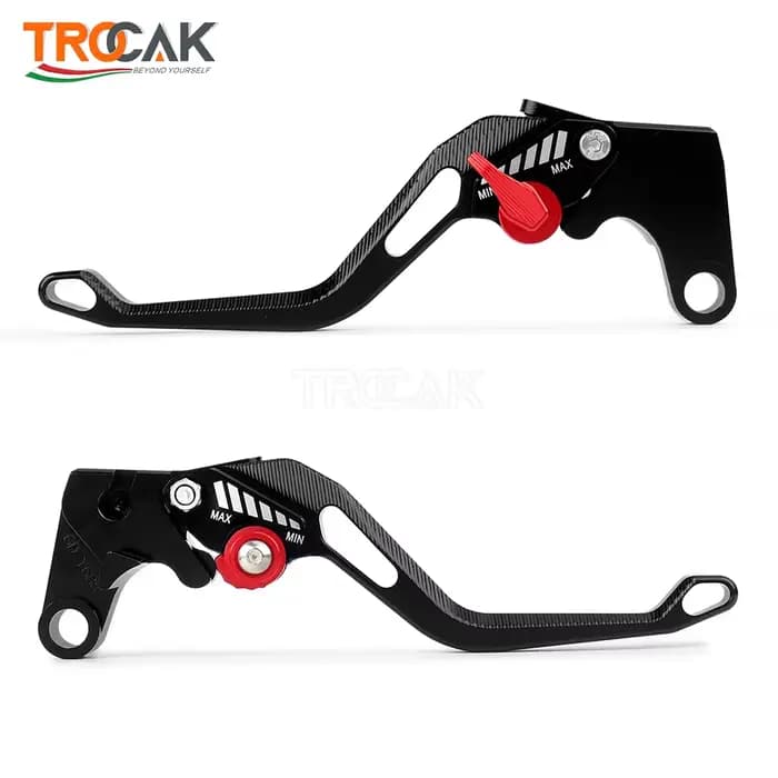 Leviers d'embrayage de frein courts réglables CNC pour moto DucSauMonster