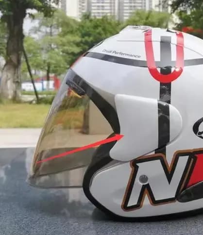 Pièces de casque pour Arai Sz-ram4 3/4