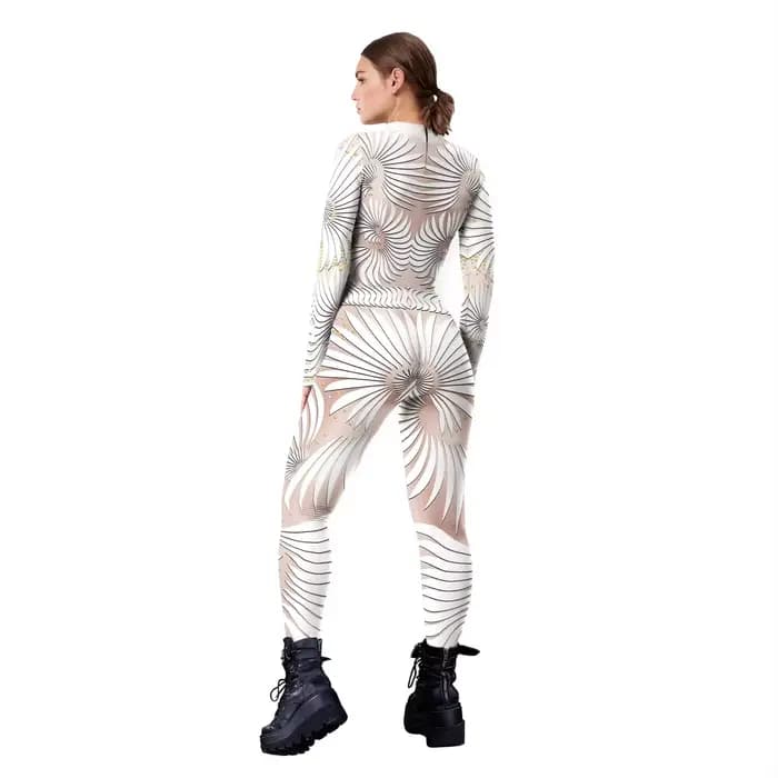 Costume à motif de paillettes pour femmes, body Zentai Sexy, combinaison Cosplay, vêtements de fête de carnaval, Costume élastique 2025
