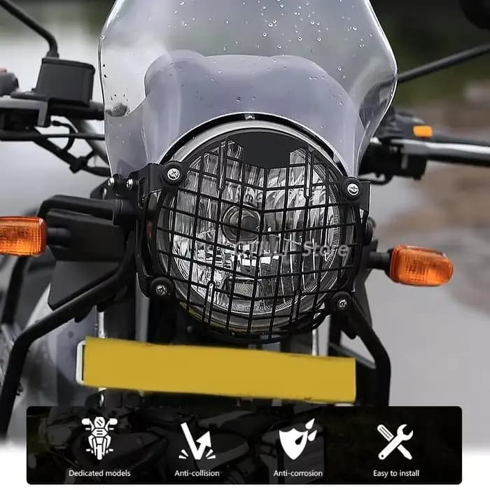 Protection de phare pour Royal Enfield himalayen 410 2016 – 2021