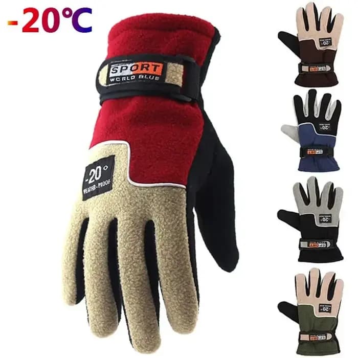 Gants chauds d'hiver pour hommes