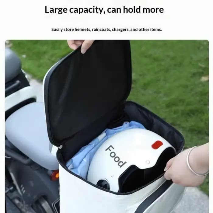 Sac de rangement arrière imperméable pour vélo électrique