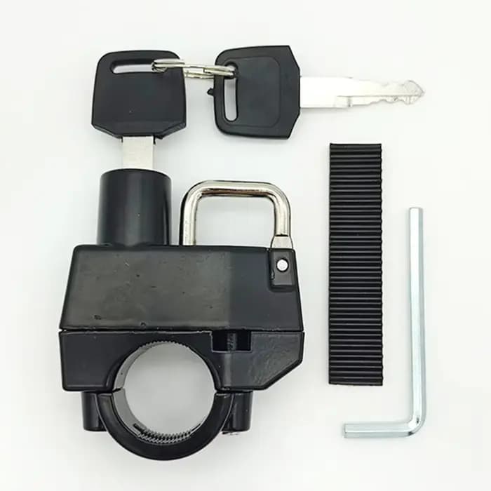 Serrure antivol pour casque de moto