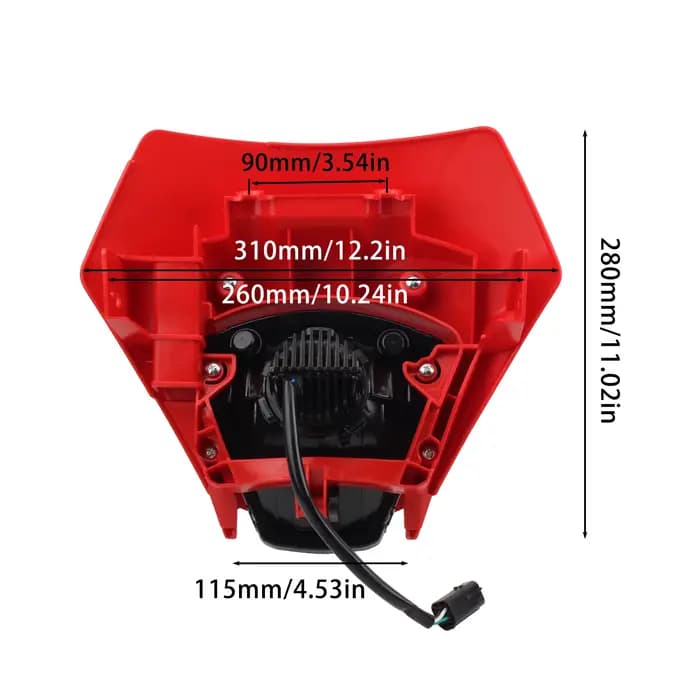 Enduro pour GASGAS EX EC 300 350F 400F 450F 500F Dirt Bike Moto phare
