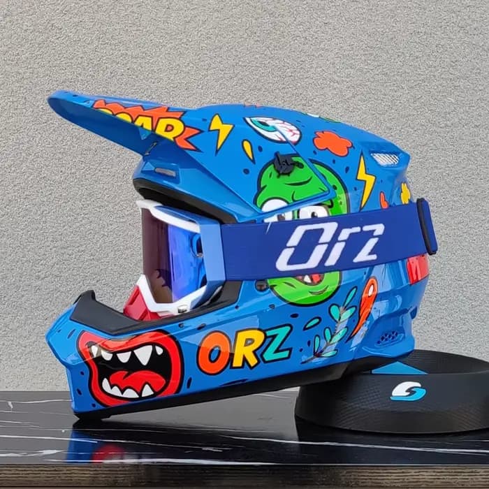 Casque de moto casque tout-terrain vélo descente AM DH casque croisé Capacete Motocross Casco