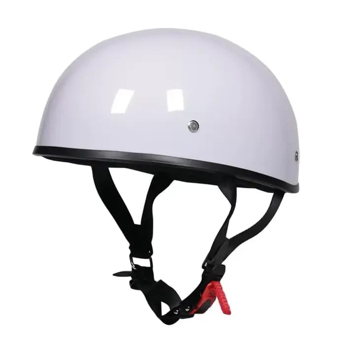Casque de moto demi-visage vintage