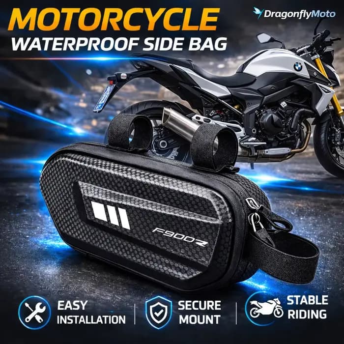 Sac latéral de grande capacité pour moto