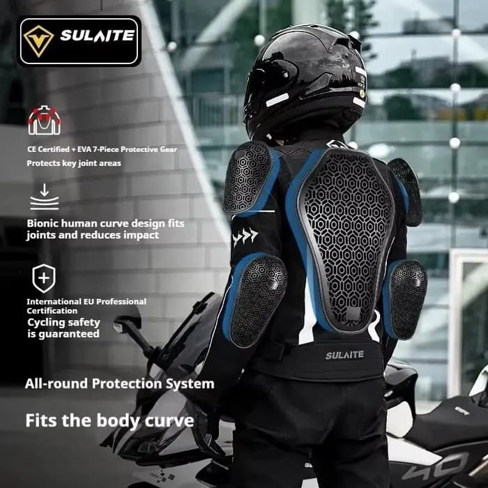 Ensemble veste et pantalon de moto d'hiver SULAITE
