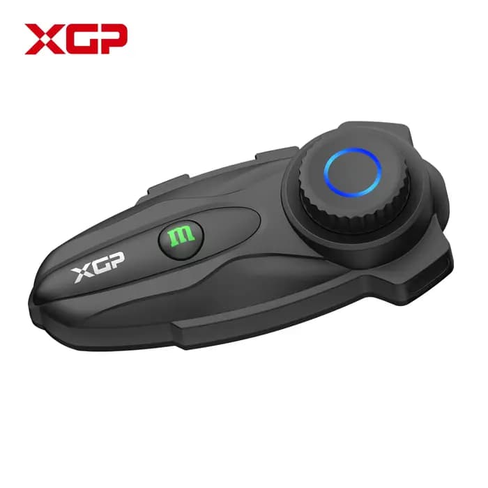 2025 Nouvel interphone de moto XGP X10 prend en charge l'interphone et l'écoute de musique simultanée 10 coureurs 2000 mètres