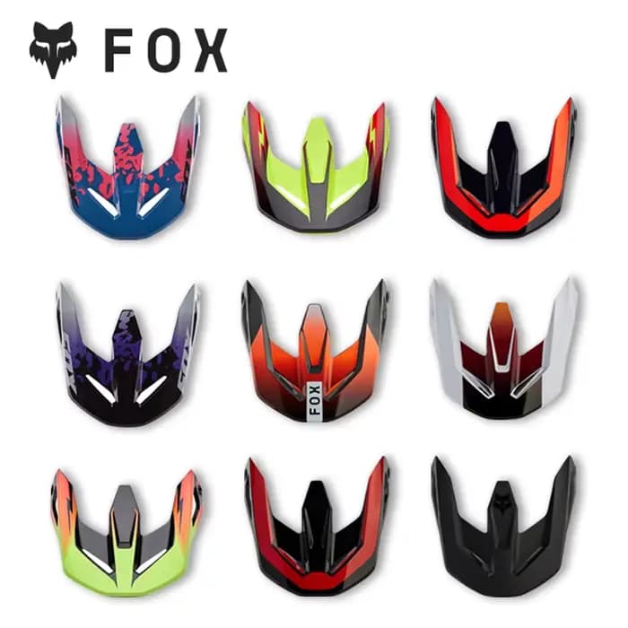 Kit de réparation de visière pour casque intégral Fox 2024 V1 – Pièces de rechange premium pour la sécurité en VTT et tout-terrain