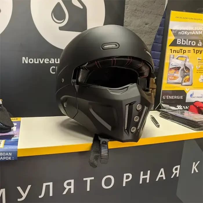 Nouveau Scorpion rétro Moto Cascos