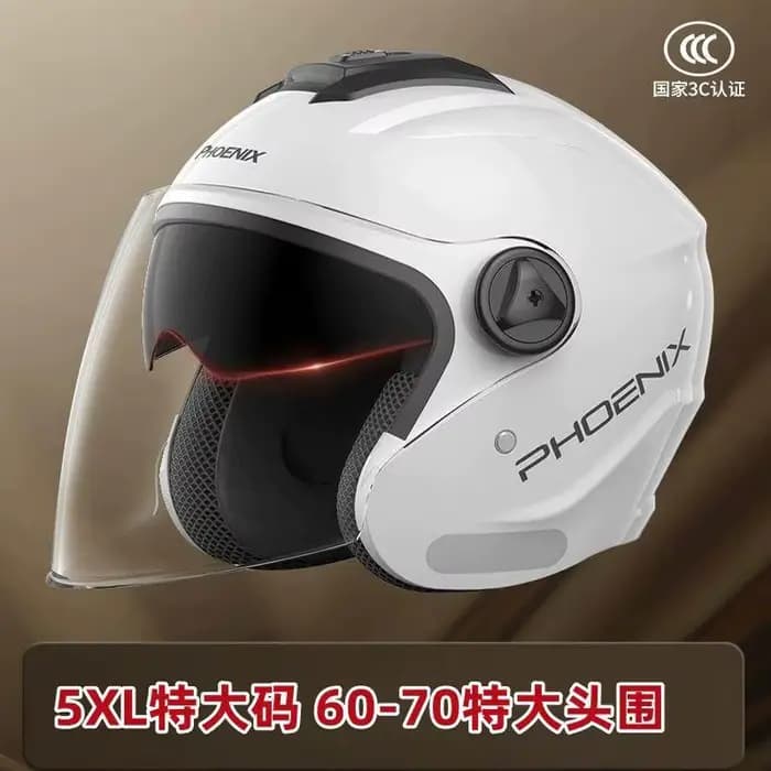 Casque de moto unisexe grande taille 5XL 6XL 7XL disponible en toutes saisons