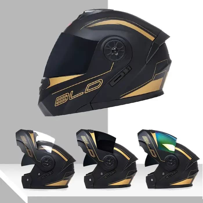 Casque de Moto à double objectif