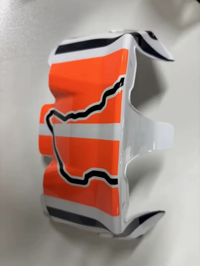 Spoiler arrière non original pour casque ARAI 2025 Manx T/T TT