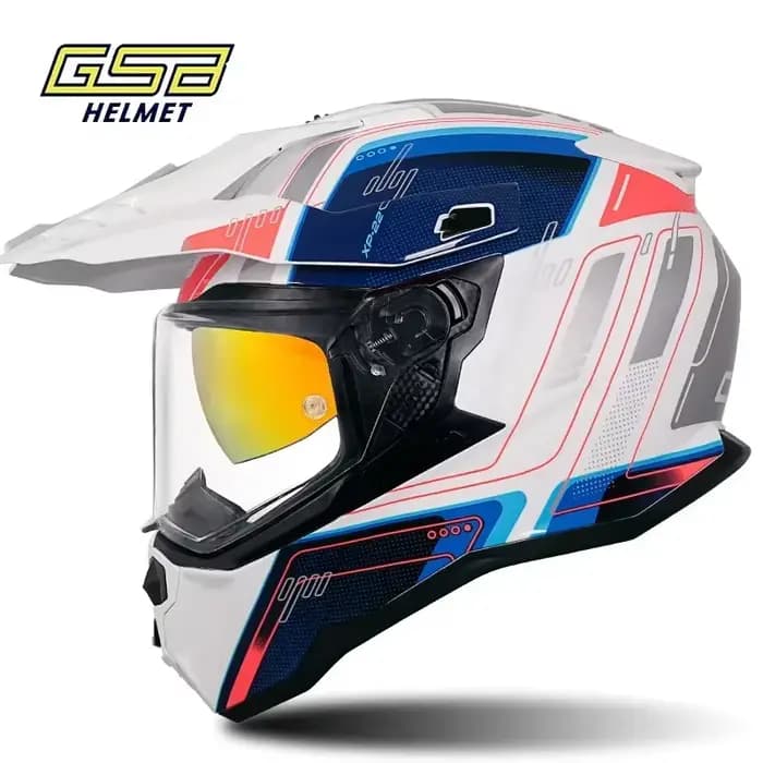 Casque de motocross GSB XP22 homologué ECE pour hommes