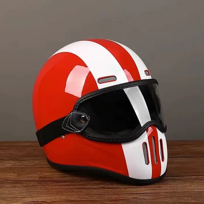 Casque intégral de Moto FBR rétro Style Tokyo