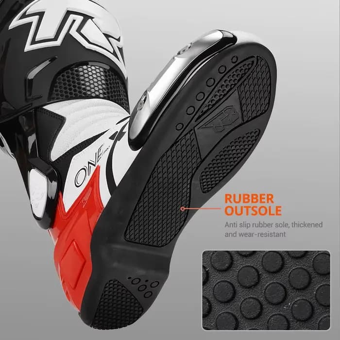 Bottes de moto professionnelles pour hommes