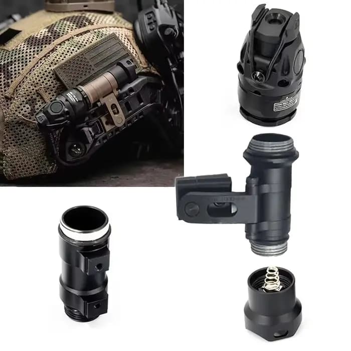 ARC casque KIJI K10 IR lumière aluminium CNC IR 850nm éclairage chasse Scout
