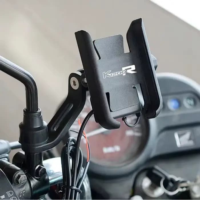 Support de téléphone portable pour guidon de moto