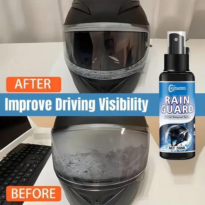 Imperméabilisant pour casque de moto
