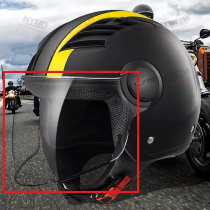 Visière de remplacement pour casque