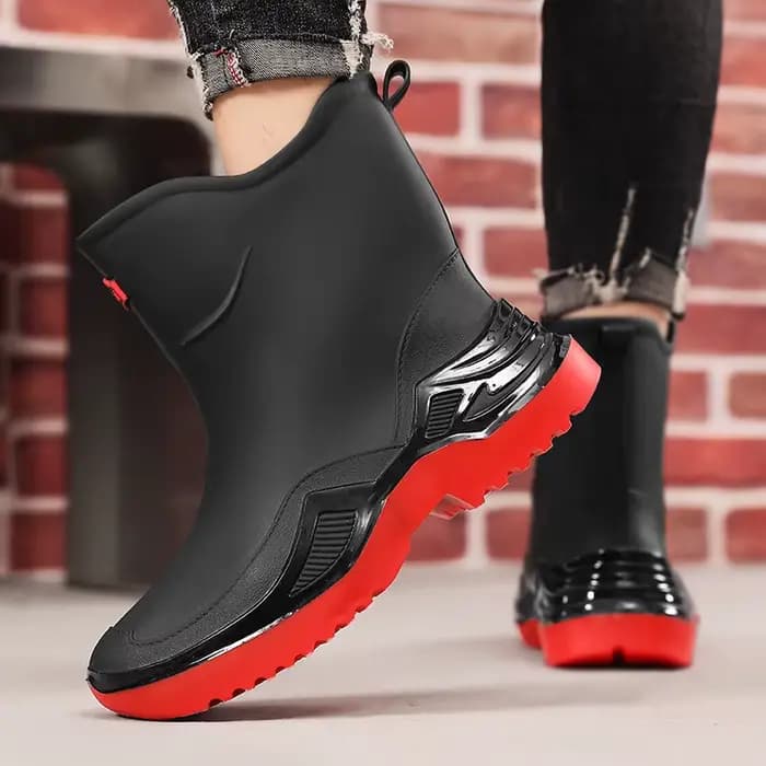 Nouvelles bottes de pluie mi-mollet pour hommes été 2026