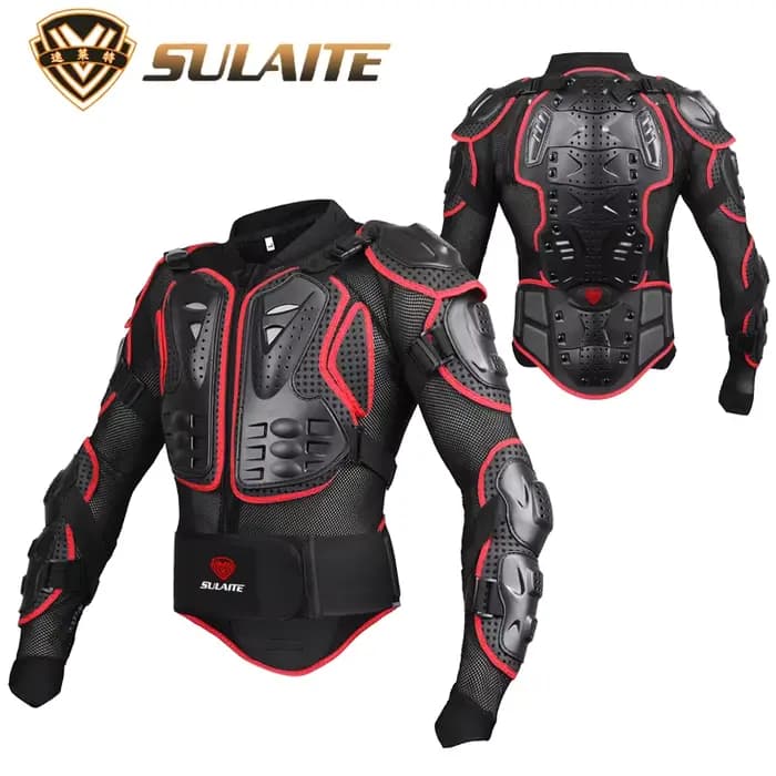 SULAITE veste de moto course armure protecteur ATV Motocross Protection du corps