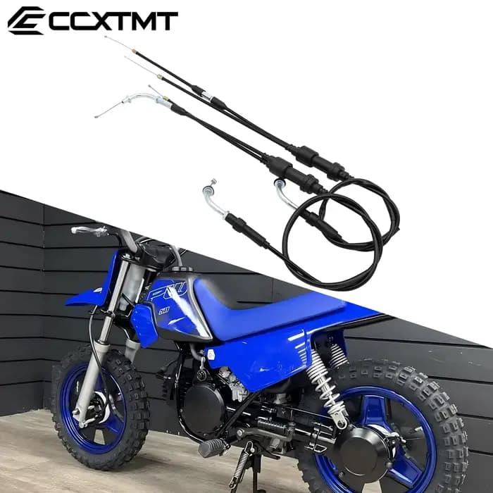 Ensemble de câbles d'accélérateur pour moto Yamaha PW50 PY BW80 1986 – 1990 PW80 1985-2007 PY50 1981-2015