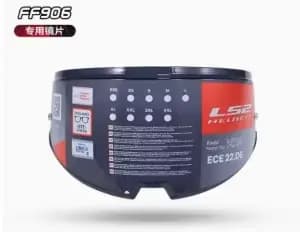 Lentille de visière de casque Advant LS2 FF906 pour casques de moto rabattables intégraux LS2