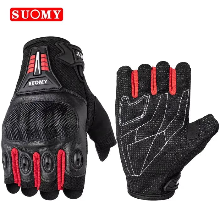 Gants de moto sans doigts
