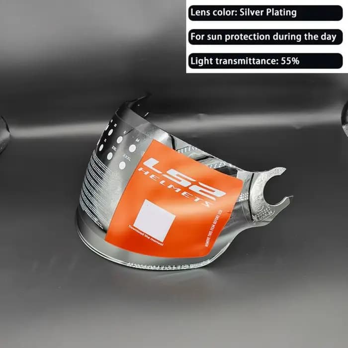 Coupe-vent LS2 casque visière miroir