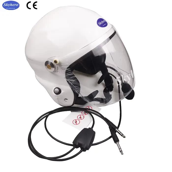 Casque de paramoteur antibruit, parapente motorisé certifié, prise 6.3, 5.2 GA