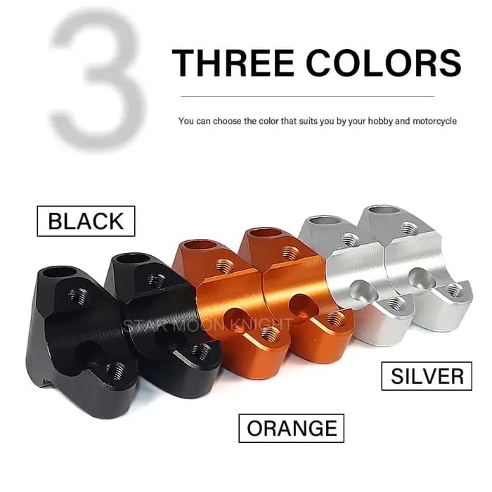 Adaptateur d'extension de guidon de moto