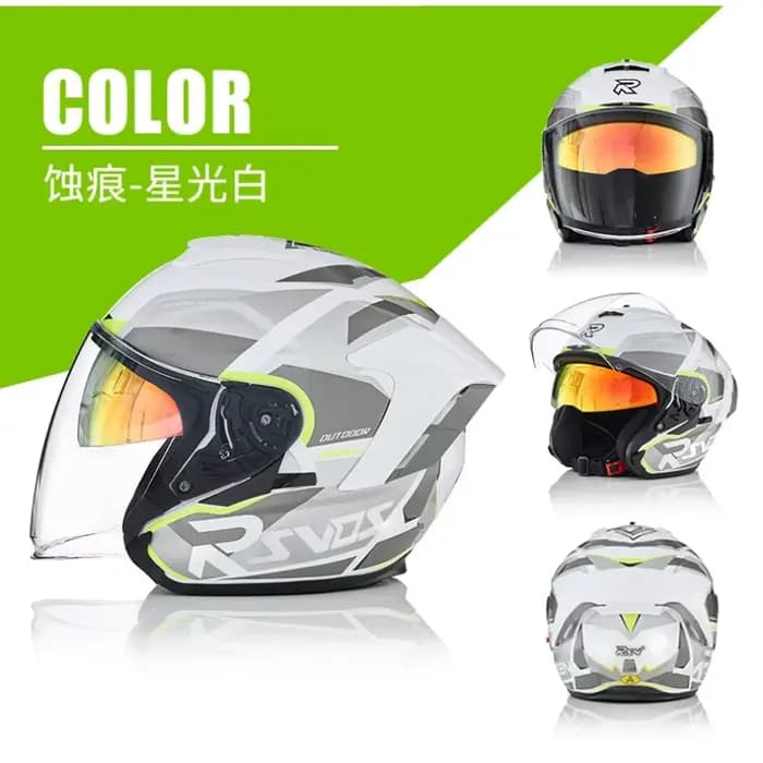 Casque de moto RSV pour hommes et femmes