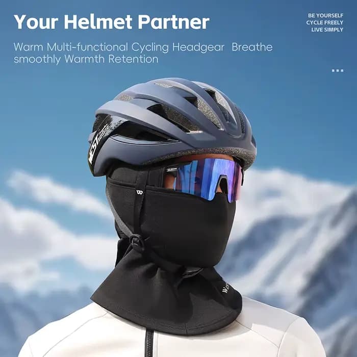 Cagoule thermique d'hiver WEST BIKING