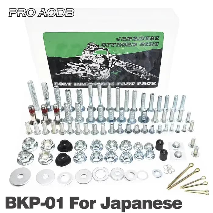 Kit de fixation complet en plastique pour moto KAWASAKI KX KLX KXF 80 85 100 125 250 450 2003-2023 2024 2025