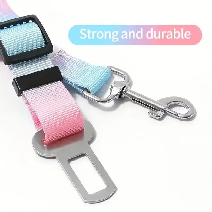 Ceinture de sécurité pour animaux de compagnie pour chiens, artefact de siège de voiture pour chiots de petite et moyenne taille, boucle de sécurité pour chats, fournitures de combat en peluche