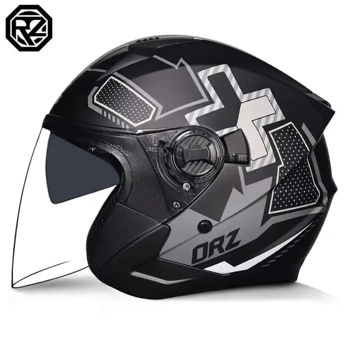 3/4 Casque ouvert Moto 3C Dot approuvé casques de Motocross de haute qualité Cascos Para