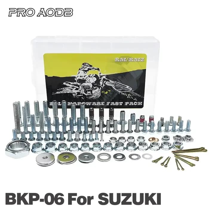 Kit de fixation complet en plastique pour moto KAWASAKI KX KLX KXF 80 85 100 125 250 450 2003-2023 2024 2025