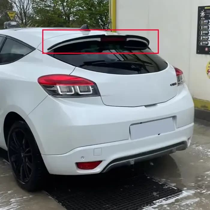 Becquet de toit arrière de voiture, accessoires d'aile arrière de coffre, pour Renault Clio RS Sport 2006 2007 2008 2009 2010 2011 2012