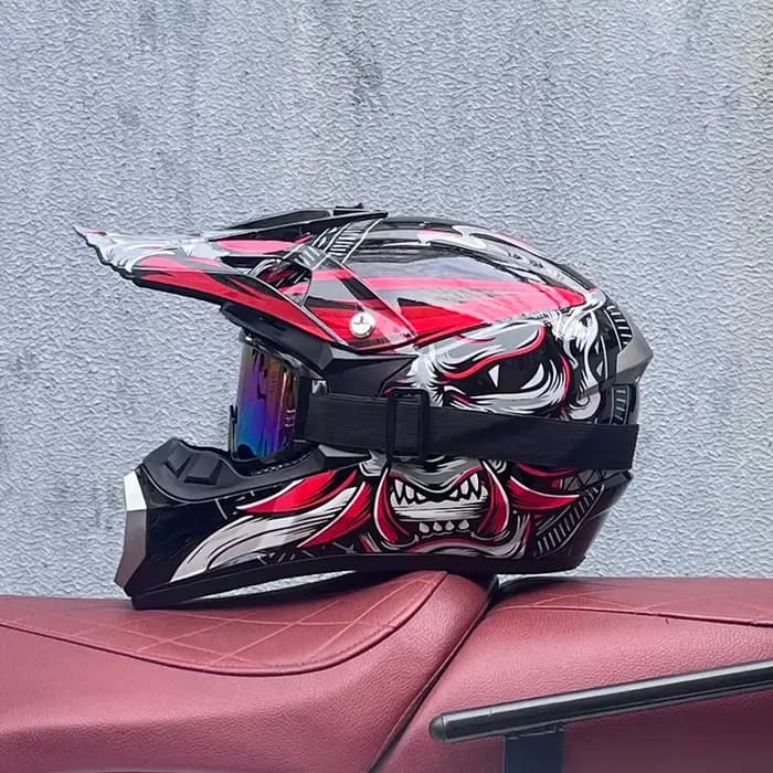 Casque de Motocross pour moto Dirt Bike vtt VTT DH MX hors route Capacetes casques