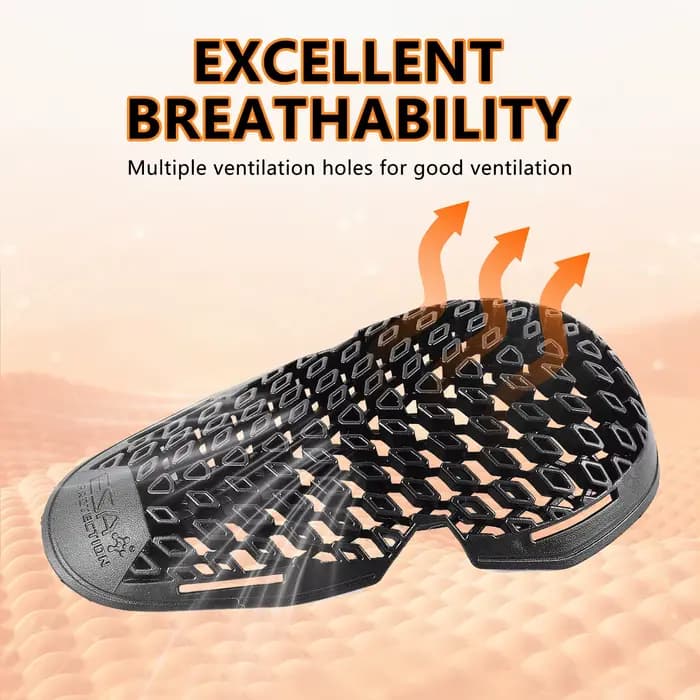 Protection de moto antichoc CE Niveau 2 : protections dorsales