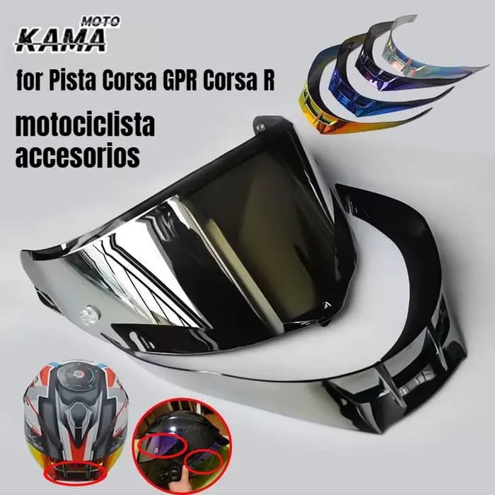 Becquet de queue de casque pour AGV Pista GP